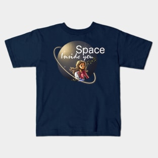 Space inside you Kids T-Shirt